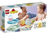 Конструктор LEGO DUPLO My First Веселе купання Плаваючий поїзд із тваринками 14 деталей (10965) - Pampik - 15