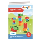 Конструктор PolyM Царство зверят, 31 деталей (760004) - Pampik - 5