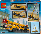 Конструктор LEGO City Жовтий пересувний будівельний кран 1116 деталей (60409) - Pampik - 3