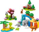Конструктор LEGO DUPLO Town Сімейства диких тварин 3-в-1, 92 деталі (10446) - Pampik - 4