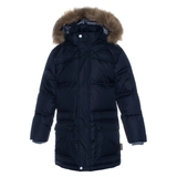 Куртка-пуховик Huppa Lucas, р.128, черный (17770055-70009-128) - Pampik