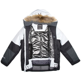 Куртка лижна Huppa Niklas, р.XL, чорний з білим (18368030-00120-0XL) - Pampik - 5