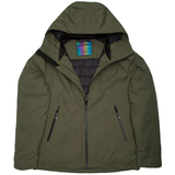 Куртка зимняя Huppa Heikki, р.XS, темно-зеленый (18488027-10057-0XS) - Pampik - 4