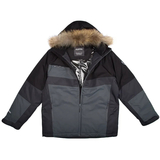 Куртка лыжная Huppa Niklas, р.S, черный с серым (18368030-00109-00S) - Pampik - 4