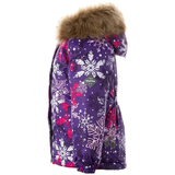 Куртка зимняя Huppa Alondra, р.98, фиолетовый с принтом (18420030-14353-098) - Pampik - 3