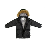 Куртка-пуховик Huppa Lucas, р.134, черный (17770055-70009-134) - Pampik - 4