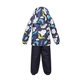 Куртка демисезонная Huppa Virgo 1, р.92, темно-синий с принтом (17210114-13286-092) - Pampik - 3