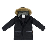 Куртка зимняя Huppa Vesper, р.110, черный (17480030-70009-110) - Pampik - 4