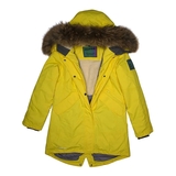 Пальто зимове Huppa Vivian 1, р.L, жовтий (12498120-70002-00L) - Pampik - 4