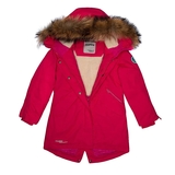 Пальто зимнее Huppa Vivian 1, р.134, фуксия (12490120-00063-134) - Pampik - 8