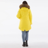 Пальто зимове Huppa Vivian 1, р.XXL, жовтий (12498120-70002-XXL) - Pampik - 9