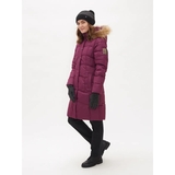 Пальто-пуховик Huppa Yessica, р.XS, бордовий (12548055-80034-0XS) - Pampik - 7