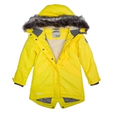 Пальто зимнее Huppa Vivian, р.116, желтый (12490020-70002-116) - Pampik - 4