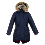 Пальто зимнее Huppa Vivian, р.146, темно-синий (12490020-00086-146) - Pampik