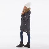 Пальто зимнее Huppa Vivian, р.122, темно-серый (12490020-00018-122) - Pampik - 5