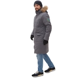 Пальто зимнее Huppa Werner, р.3XL, серый (12318020-10048-3XL) - Pampik - 8