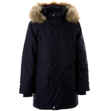 Куртка-парка зимняя Huppa Roman, р.122, темно-синий (12380030-00086-122) - Pampik