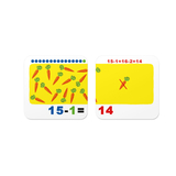 Розумні картки. Учимося лічити. Додаємо та віднімаємо. 30 карток (F00032388) - Pampik - 10