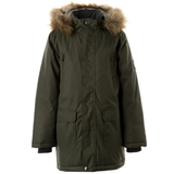 Куртка-парка зимова Huppa Roman, р.170, хакі (12380030-10057-170) - Pampik