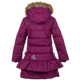 Пальто зимнее Huppa Whitney, р.122, бордовый (12460030-80034-122) - Pampik - 2