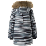 Куртка-парка зимова Huppa Roman, р.128, сірий з принтом (12380030-22048-128) - Pampik - 2