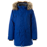 Куртка-парка зимняя Huppa Roman, р.116, синий (12380030-70035-116) - Pampik