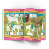 Нейророзмальовка. Зоопарк. 100 нейроналіпок (F00031810) - Pampik - 4