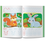 Перші багаторазові прописи. Веселі тваринки. Навчаємося писати правильно (F00031710) - Pampik - 4