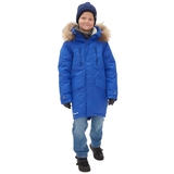 Пальто зимове Huppa David 1, р.152, синій (12270120-70035-152) - Pampik - 7