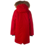Пальто зимове Huppa David 1, р.122, червоний (12270120-70004-122) - Pampik - 2