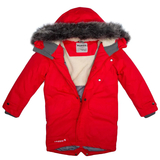 Пальто зимнее Huppa David, р.134, красный (12270020-70004-134) - Pampik - 4
