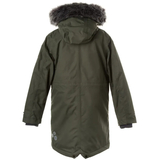 Пальто зимове Huppa David, р.122, хакі (12270020-10057-122) - Pampik - 2
