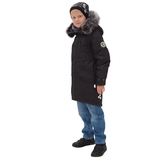 Пальто зимнее Huppa David, р.122, черный (12270020-00009-122) - Pampik - 8