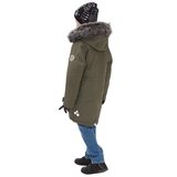 Пальто зимове Huppa David, р.116, хакі (12270020-10057-116) - Pampik - 9