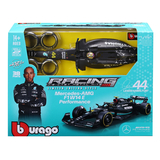 Авто-конструктор Bburago Mercedes-AMG F1 W14 Performance 1:24, 38 деталей (18-28510) - Pampik - 2