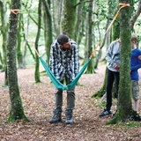 Дитячий гамак Hape Nature Fun, 130 см, зелений (E5573) - Pampik - 5