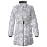 Пальто зимнее Huppa Yacaranda, р.110, белый с принтом (12030030-11320-110) - Pampik - 5