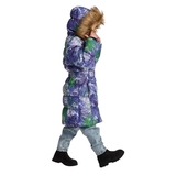 Пальто зимнее Huppa Yacaranda, р.116, фиолетовый с принтом (12030030-34583-116) - Pampik - 5