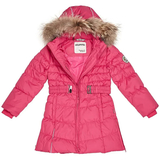 Пальто-пуховик Huppa Yasmine, р.152, фуксія (12020055-00063-152) - Pampik - 4