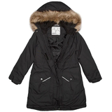 Куртка-парка зимняя Huppa Mona 2, р.116, черный (12200230-00009-116) - Pampik - 4