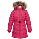 Пальто-пуховик Huppa Yasmine, р.134, фуксія (12020055-00063-134) - Pampik
