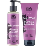 Подарочный набор Urtekram Успокаивающая лаванда: гель для душа 200 мл + лосьон для тела 245 мл - Pampik - 3