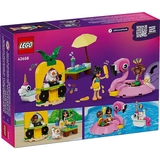 Конструктор LEGO Friends Вечеринка единорога и фламинго у бассейна, 99 деталей (42658) - Pampik - 6