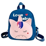 Дитячий рюкзак Evo-Kids Small Unicorn-2 Blue, синій (2418-19 Blue Unicorn-2) - Pampik