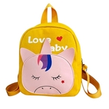 Дитячий рюкзак Evo-Kids Small Unicorn-2 Yellow, жовтий (2418-19 Yellow Unicorn-2) - Pampik