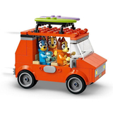 Конструктор LEGO Bluey Пляж і сімейна поїздка на автомобілі Блуї, 133 деталі (11202) - Pampik - 8