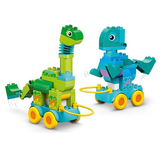 Конструктор LEGO DUPLO Town Динозаври на колесах 3 в 1, 108 деталей (10451) - Pampik - 5