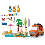 Конструктор LEGO Bluey Пляж і сімейна поїздка на автомобілі Блуї, 133 деталі (11202) - Pampik - 5