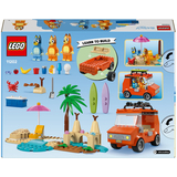 Конструктор LEGO Bluey Пляж і сімейна поїздка на автомобілі Блуї, 133 деталі (11202) - Pampik - 2
