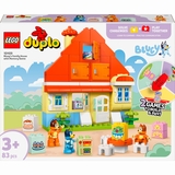Конструктор LEGO DUPLO Bluey Родинний дім Блуї із грою на запам'ятовування, 83 деталі (10459) - Pampik